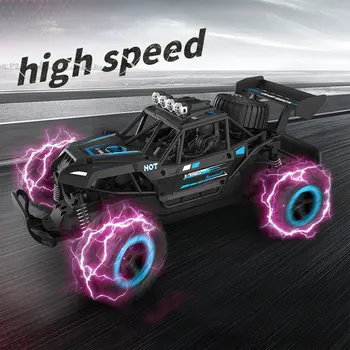 1:14 4WD Радиоуправляемый Автомобиль Со Светодиодной Подсветкой 2.4 G Радиоуправляемые Автомобили С Плоским Ходом Drift Car Racing Rc Car Детские игрушки
