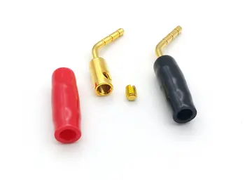 10шт Адаптер 2 мм проводная клемма контактный штекер банановый штекер динамик штекер замок кабельный разъем
