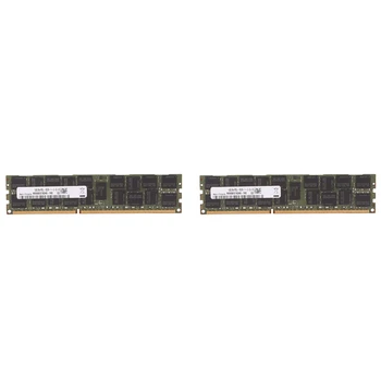 2X DDR3 16GB 1600MHz RECC Ram PC3-12800 Memory 240Pin 2RX4 1.35V REG ECC RAM Память Для Материнской платы X79 X58