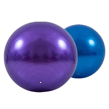 65-сантиметровый взрывозащищенный мяч для йоги из ПВХ, Массажный мяч для фитнеса, для коррекции фигуры беременных, мяч для пилатеса, трансграничный