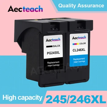 Aecteach 245 246 PG245 Многоразовый Чернильный Картридж Для Принтера Canon PG-245 PG 245 CL-246 Pixma iP2820 MX492 MG2924 MX492 MG2520