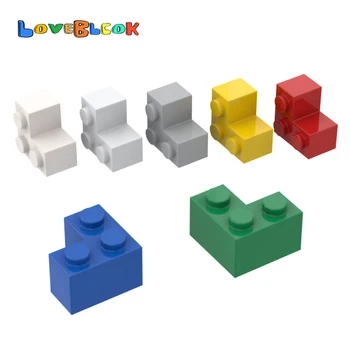 LoveBlock Brick 2x2 Угловые Строительные Блоки В Сборе MOC Запчасти DIY Игрушки Подарок Креативные Развивающие 2357 Для Детей 10 шт./лот