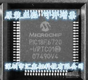 PIC18F6720-I/PT QFP64 PIC Оригинал, в наличии. Микросхема Power IC