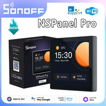 SONOFF NSPanel Pro Панель управления умным домом Интеллектуальный термостат Энергопотребление Модуль DIY Switch Поддерживает все устройства Sonoff