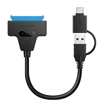 USB-кабель к USB-адаптеру Поддерживает 2,5-дюймовый внешний жесткий диск SSD