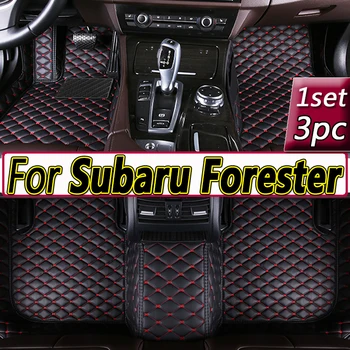 Автомобильные коврики для Subaru Forester 2012 2011 2010 2009 2008 Автомобильные ковры для интерьера, водонепроницаемые защитные накладки для ног