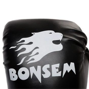 Взрослые Женские /мужские боксерские перчатки Кожаные MMA Muay Thai Boxe De Luva Mitts Equipment