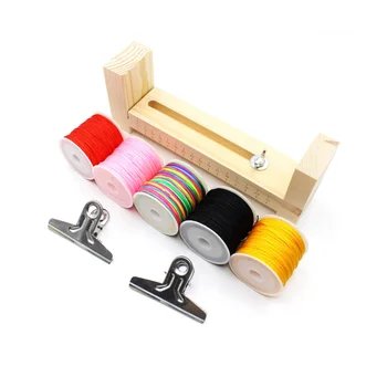 Держатель Для Изготовления Браслетов U-Образный Джиг Для Изготовления Браслетов Деревянная Рамка Для Плетения DIY Crafting Tool Kit для Плетения Браслетов A