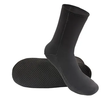 Для взрослых 3 мм Теплые Носки Для дайвинга, Холодостойкие носки для подводного плавания, Противоскользящие плавательные пляжные чулки