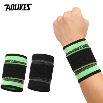 Компрессионный Ремешок для Запястья AOLIKES Wrist Brace, Поддержка Запястья для занятий Тяжелой Атлетикой, Обезболивающий, Регулируемый Браслет