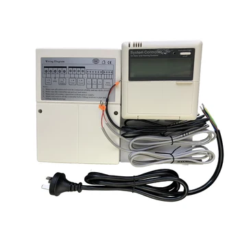 Контроллер экспертов по горячей воде SP24, контроллер системы теплового солнечного отопления 110/220 В, ЖК-дисплей