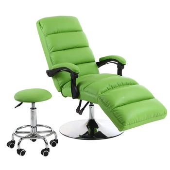 Косметическое кресло может ложиться и подниматься, кресло для работы с маской красоты, плоское откидывающееся кресло, компьютерное кресло