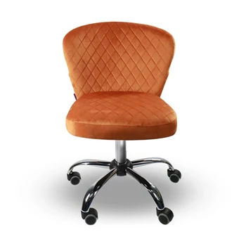 кресло для домашнего офиса, Бархатное офисное кресло, Кресло для конференций, Кресло для руководителей с латунной основой, Модное кресло оптом