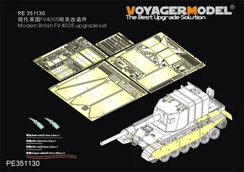 Модель Voyager PE351130 1/35 Современный британский комплект модернизации тяжелого танка FV 4005 II (Для FUNNY HOBBY 35A029) (Без танка)