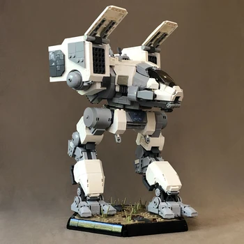 Набор строительных блоков робота BattleTech Catapult Mech Военная Броня Warrior Mecha Bricks Игровая Игрушка Подарки Детям На День Рождения