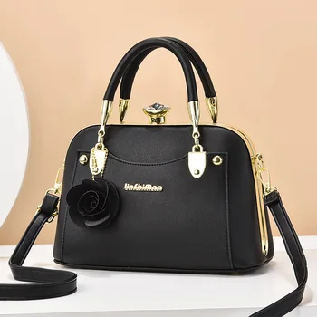 Новая модная женская сумка-мессенджер, трендовая роскошная сумка, женская гладкая косметичка, модная цепочка, женская сумка-мессенджер на одно плечо