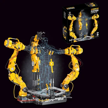 Новый 3062 шт. Moc Idea Технический Робот Бронированная Платформа Строительные Блоки Модель Строительные Игрушки для Мальчиков Рождественский Подарочный Набор