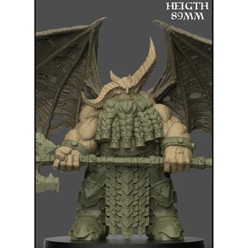 Новый комплект моделей ancient fantasy man warrior высотой 89 мм в разобранном виде из смолы, неокрашенный модельный ряд