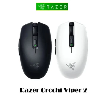 Оригинальная беспроводная игровая мышь Razer Orochi Viper 2, легкая, с 2 мобильными режимами беспроводной связи, мыши 5G, усовершенствованный оптический сенсор с разрешением 18 карат точек на дюйм.