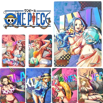 Открытка Ремесленника Серии MR 1 ~ 9 One Piece Boa Hancock Miss Allsunday Редкая Коллекционная Открытка Рождественский Подарок На День Рождения Игровые Игрушки