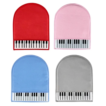 Перчатки для чистки пианино, ткань для чистки клавиатуры музыкального инструмента, ткань для чистки клавиатуры, Прямая поставка