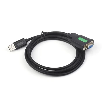 Последовательный адаптер USB к RS232 USB2.0 к штекеру DB9 Последовательный кабель Штекер/Розетка для принтера/Сканера для Windows 10,8 More System