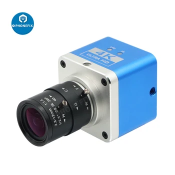 Промышленная цифровая камера видеонаблюдения 4K Ultra HD IP-камера видеонаблюдения 2.8-12mm F1.4 Объектив CS Mount Ручной зум-объектив Замораживание изображения