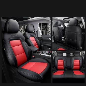 Специально Подобранный Чехол для Автокресла Volvo XC60 XC90 S60 S90 Full Surround Из прочной качественной кожи Наппа на заказ для Skoda kodiaq