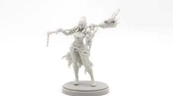 Специальное предложение, модель из литой смолы KD 36 death lantern guardian, белая модель, бесплатная доставка