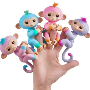 Фигурка обезьяны Фингерлингс, Обезьянка на кончиках пальцев, электронные домашние животные, умные модели домашних животных, Интерактивные игрушки, подарки друзьям, хорошие игрушки