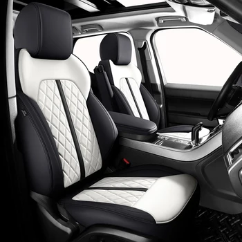 Чехлы для автомобильных сидений Tesla Model Y 2023 3 2022 X Изготовленные на заказ автоаксессуары из водонепроницаемой кожи