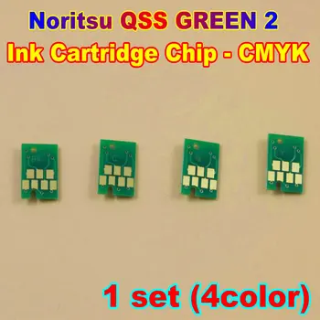 Чип Чернильного Картриджа Принтера Noritsu QSS GREEN 2 Одноразовый Чип Одноразового Чернильного Картриджа Для Noritsu QSS GREEN 2 CMYK IC