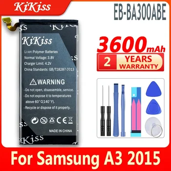 KiKiss 3600 мАч Батарея EB-BA300ABE для Samsung Galaxy A3 2015 A300 SM-A300F SM-A300FU A3000 A3009 A300X