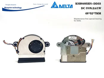 KSB0405HB-DD33 5v0.2a Ноутбук 5 см турбовентилятор с ШИМ регулировкой температуры охлаждающий вентилятор