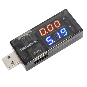 USB-детектор, цифровой мультиметр, измеритель мощности, тестер тока, напряжения, монитор батареи со светодиодным дисплеем для Power Bank CNIM Hot