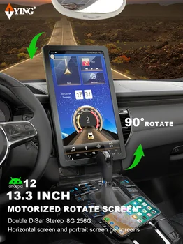 Автомобильный Мультимедийный 2 Din Для Focus F150 Toyota VW FCA Fiat Jeep CarPlay Беспроводной GPS Автомобильный видеорегистратор 360 Камер 4G 13,3 Дюймов Android