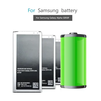 Аккумулятор мобильного телефона для Samsung Galaxy для Alpha G850 G850F G850A G850W G850S G850K G850L G850T EB-BG850BBE 1860 мАч