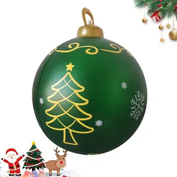 Большой рождественский шар из воздушных шаров, привлекательный декор из воздушных шаров, многоразовый шар Giasnt, товары для домашнего декора, для газонов, прихожих, сада