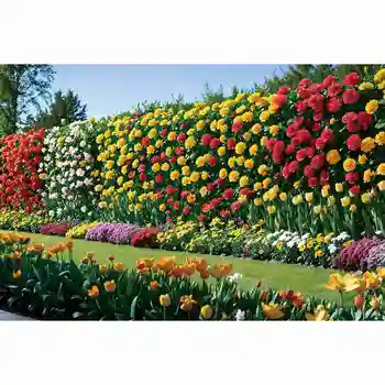 Весеннее цветение, Фоны для фотосъемки в саду, декор, Зеленые луга, пейзаж на открытом воздухе, Пользовательские фоны для детских фотографий