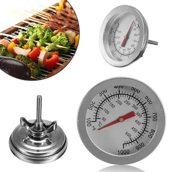Дизайн с двойным датчиком, термометр для барбекю, точное измерение температуры, датчик температуры пищевых продуктов, простой в использовании, широкий диапазон температур