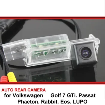 для Volkswagen Golf 7 GTi Passat B7 Phaeton Rabbit Eos LUPO Камера Заднего Вида Автомобиля обратная Резервная Парковочная Камера Ночного Видения