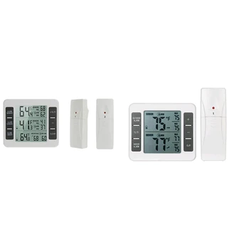 ЖК-Цифровой Термометр-Гигрометр, Измеритель Температуры В помещении и на открытом воздухе, Измеритель Влажности, Датчик Температуры и Влажности Прочный