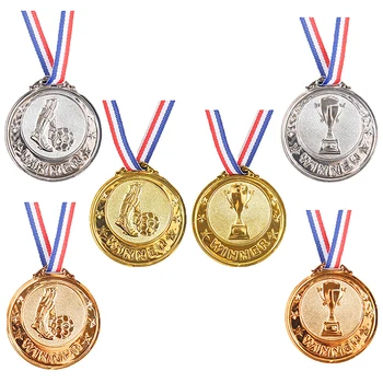 Золотая, серебряная, бронзовая Награда, Награда победителю, Призы футбольных соревнований, Медаль в качестве сувенира, подарок, спорт на открытом воздухе, Детские игрушки