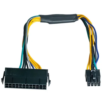 Кабель-адаптер питания от 24 контактов до 8 контактов ATX PSU для DELL Optiplex 3020 7020 9020 Precision T1700 12 дюймов (30 см)
