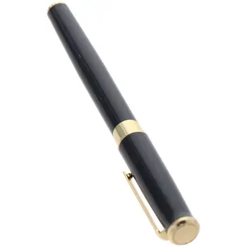 Металлическая чернильная ручка Новая черная ручка подарочная ручка офисная
