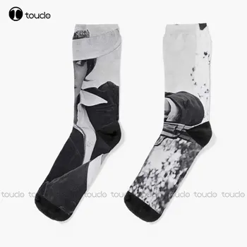 Носки Raquel Welch Rip Socks, Забавные носки для женщин, Персонализированные носки для взрослых, подростков и молодежи, унисекс, подарок на заказ, цифровая печать 360 °