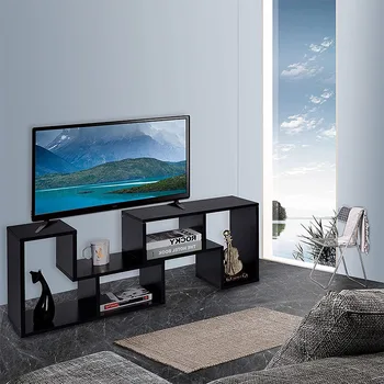Простое соединение телевизионного шкафа Комбинированная стена для гостиной Напольный шкаф в Американском простом стиле Подставка для телевизора Бытовая