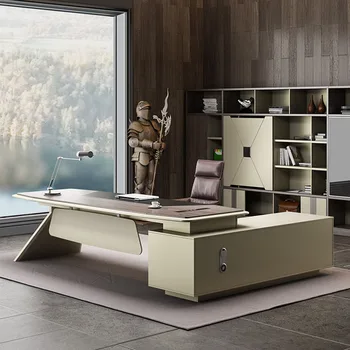 Рабочий стол для совещаний, школы, ноутбука, черчения, современный офисный стол для руководителя, роскошная мебель высокого класса Scrivania Legno HDH