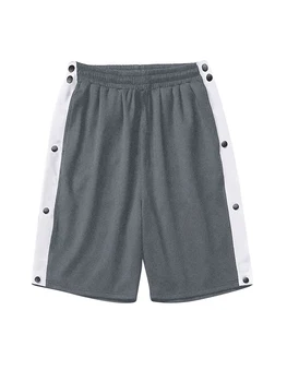 Стильные мужские шорты в стиле пэчворк с эластичным поясом, свободной посадкой и удобными боковыми карманами - идеально подходят для летней повседневной одежды